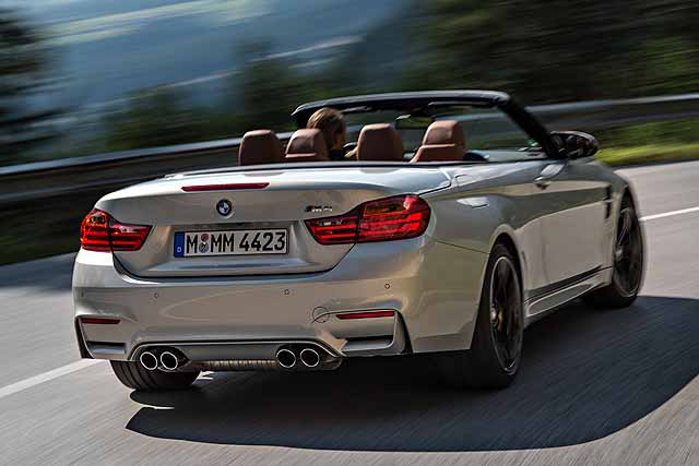 BMW M4 Convertible 2014