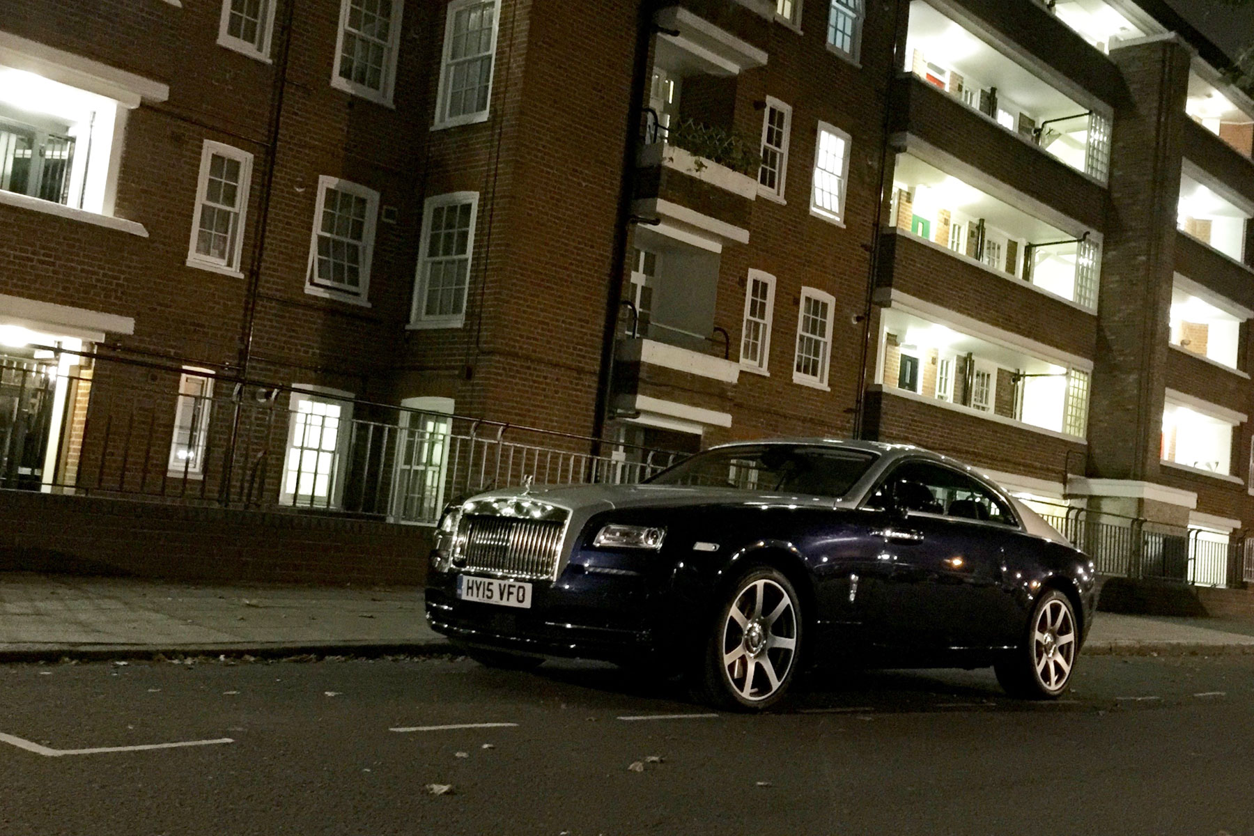 Rolls-Royce Wraith at Euston