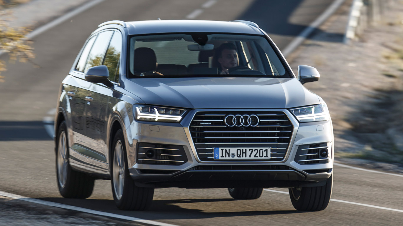 Audi Q7 e-tron: pub fact