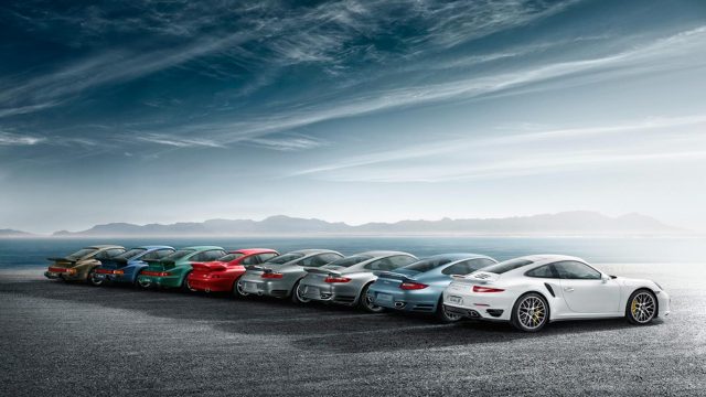 Porsche turbo history