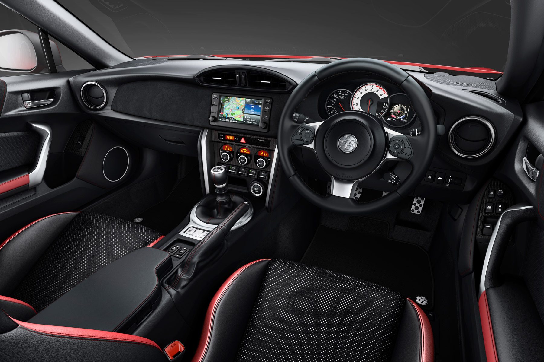 The 2017 Toyota GT86 features a track mode