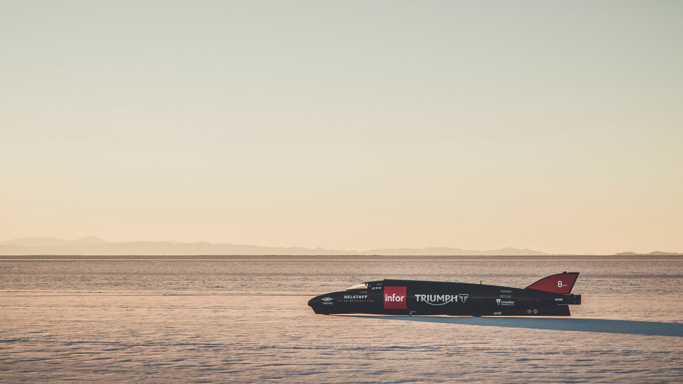 Guy Martin escapes crash during 300mph record run