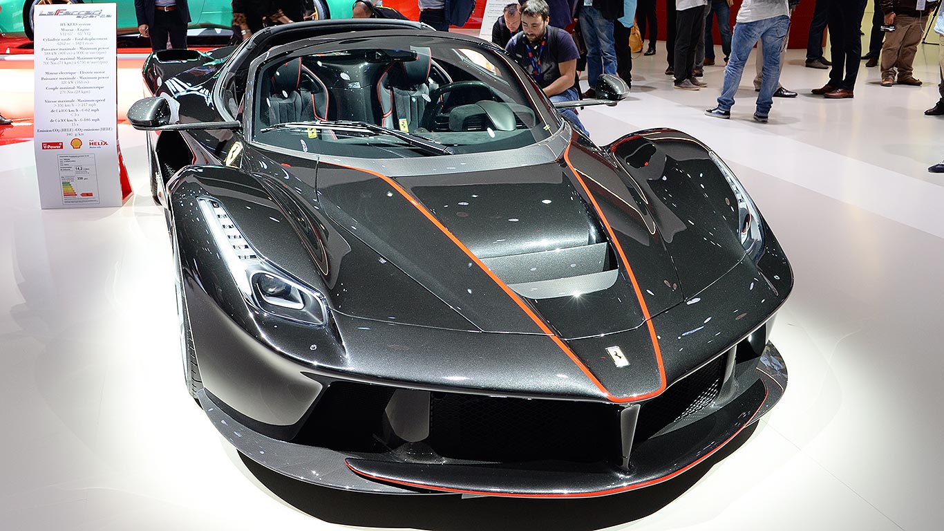 LaFerrari Aperta revealed at Paris: just 209 will be made