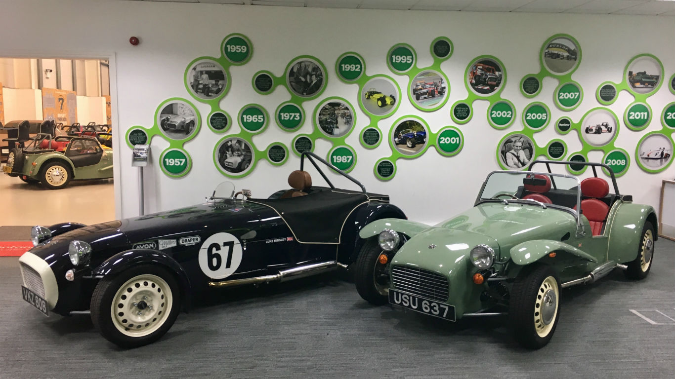 Caterham Cars visit