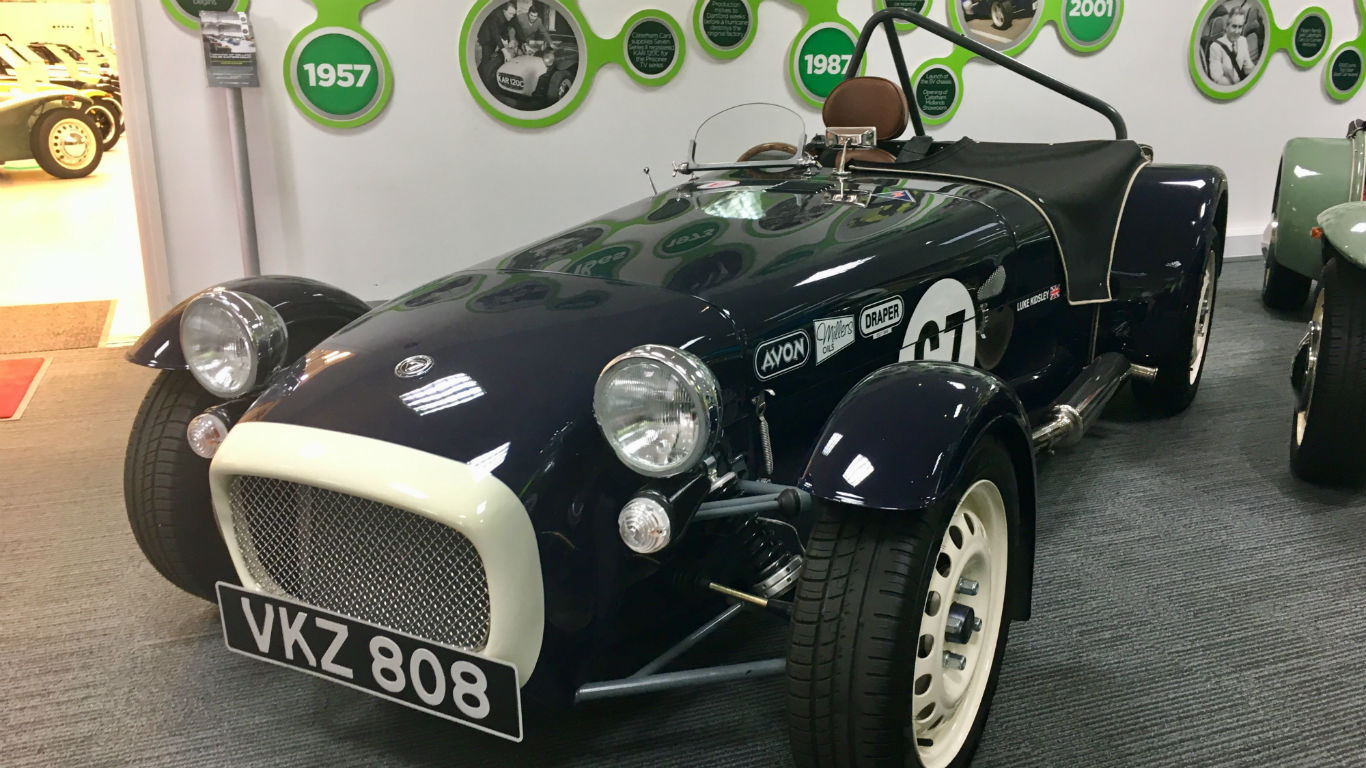 Caterham Cars visit