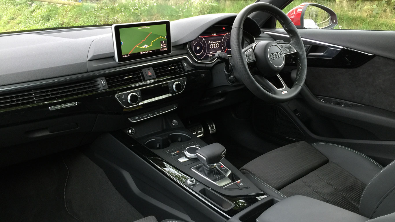 Audi A4 interior