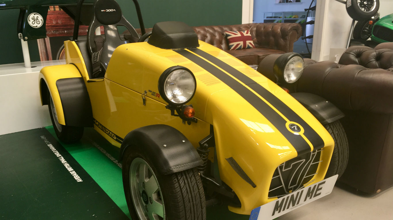 Caterham Cars visit