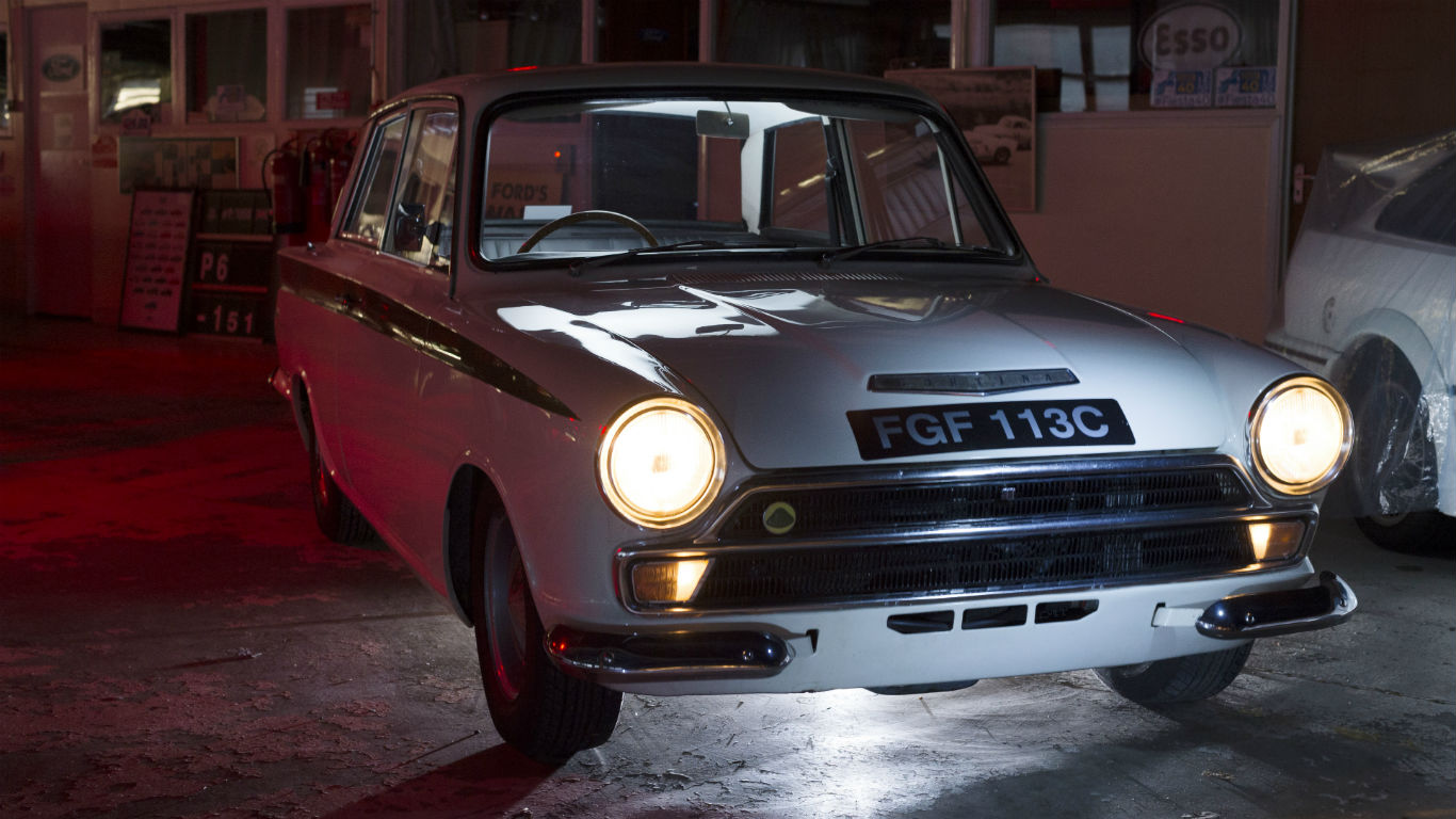 Ford Lotus Cortina TV star reunited with owner 40 years on