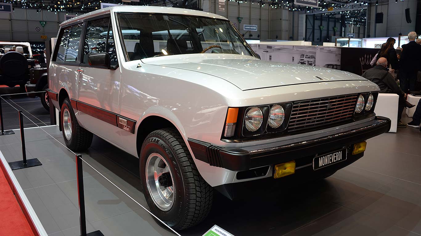 Classic and retro cars at the Geneva Motor Show