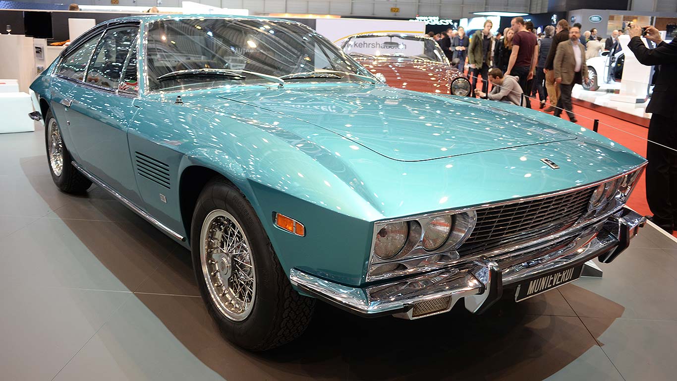 Classic and retro cars at the Geneva Motor Show