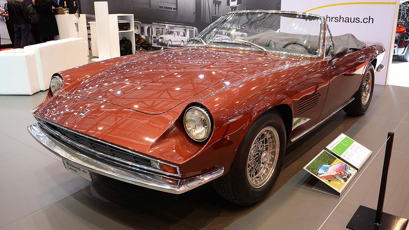 Classic and retro cars at the Geneva Motor Show