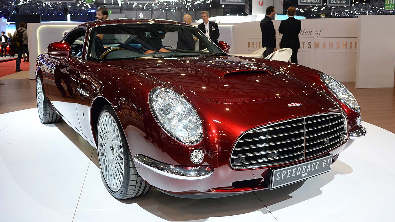 Classic and retro cars at the Geneva Motor Show