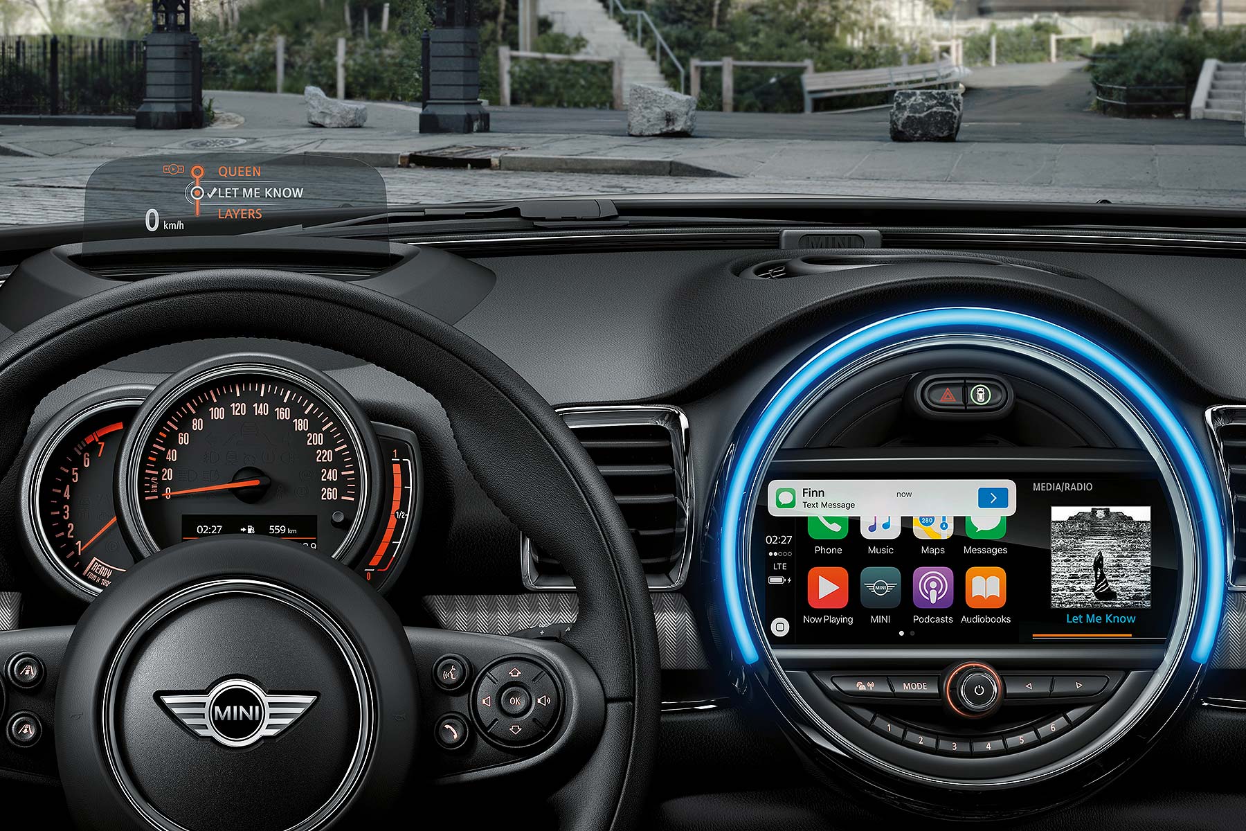 Mini Apple CarPlay 2017