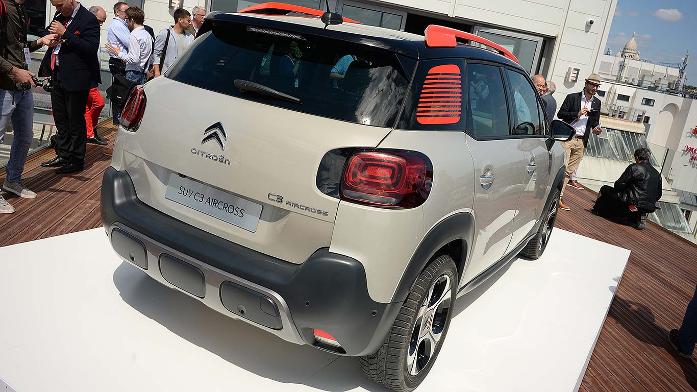 Citroen C3 Aircross 2017 Paris reveal