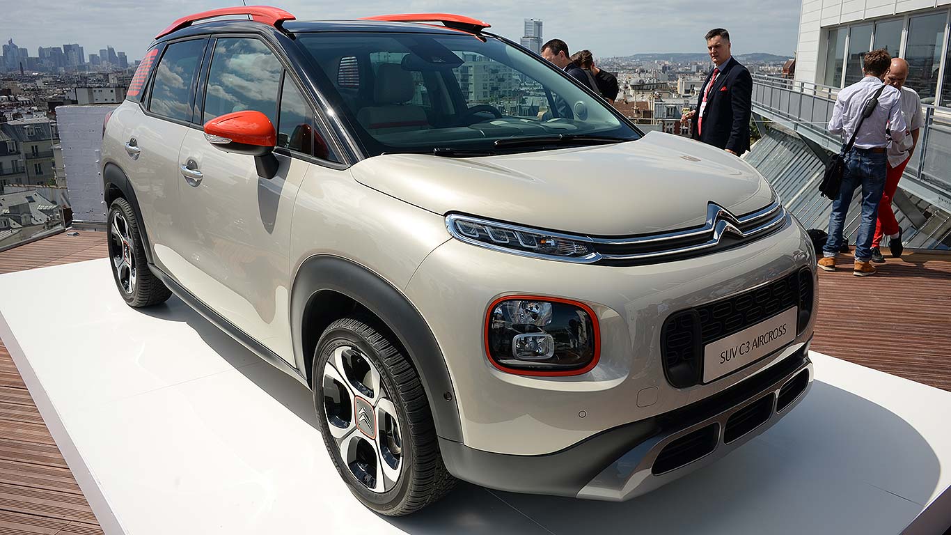 Citroen C3 Aircross 2017 Paris reveal