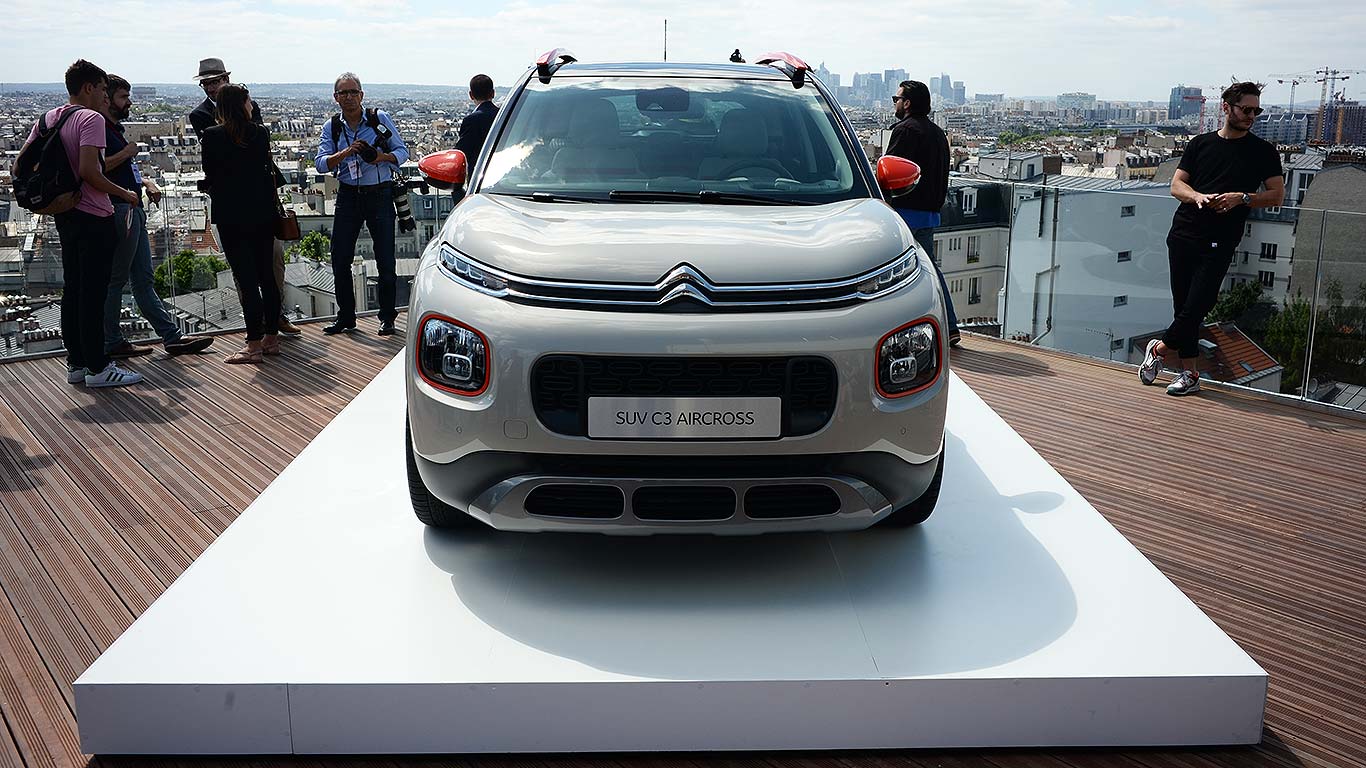 Citroen C3 Aircross 2017 Paris reveal