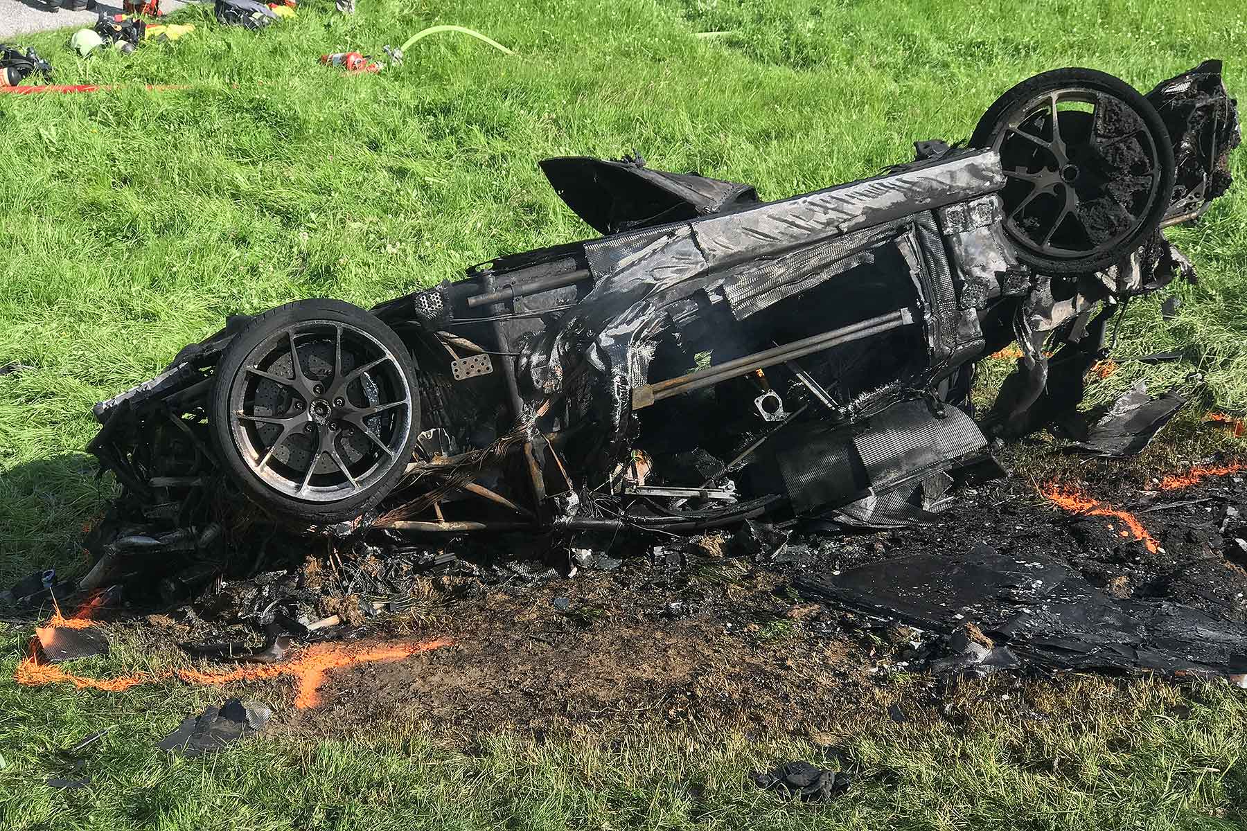 Richard Hammond Rimac supercar crash