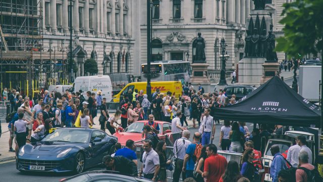 Ferraris take over London