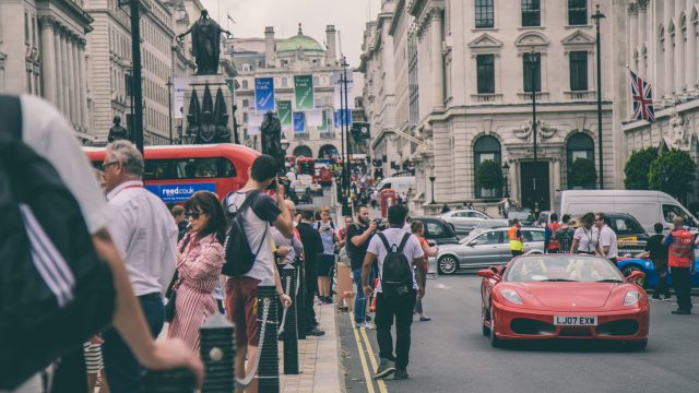 Ferraris take over London