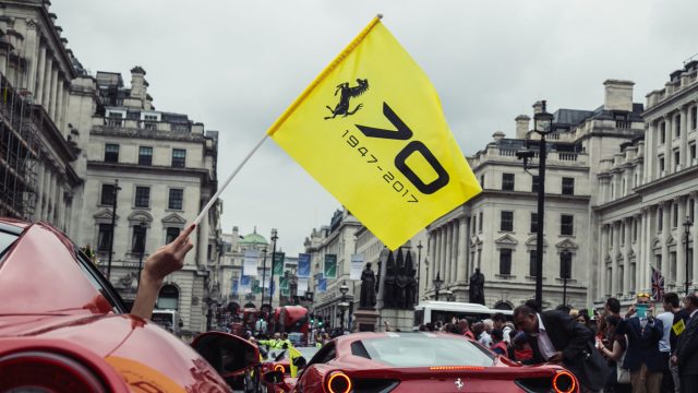 Ferraris take over London