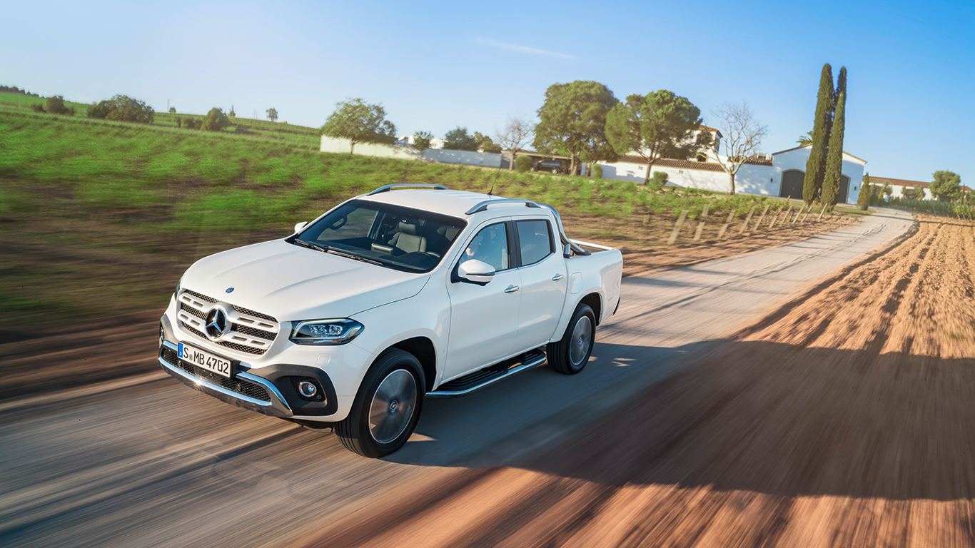 Posh Navara: Mercedes-Benz X-Class pick-up revealed