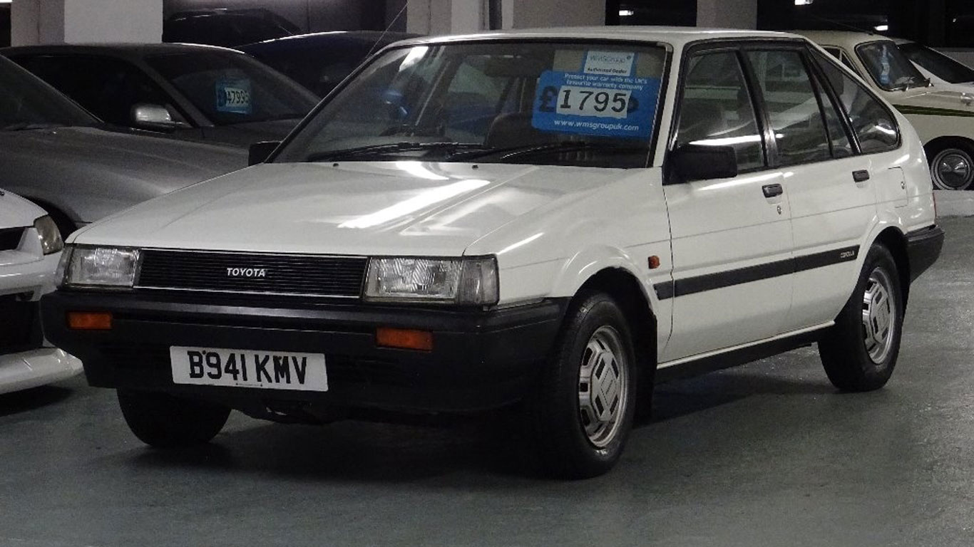 Toyota Corolla: £1,789