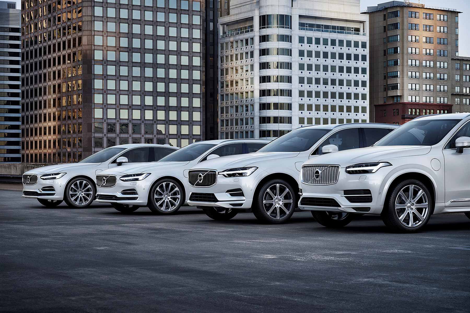 Volvo Cars electrified range