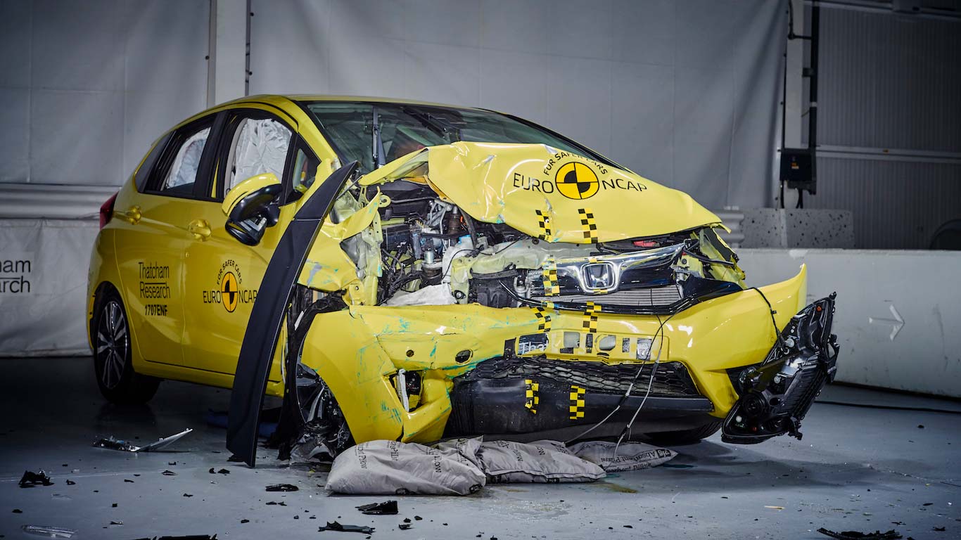 Euro NCAP Honda Jazz