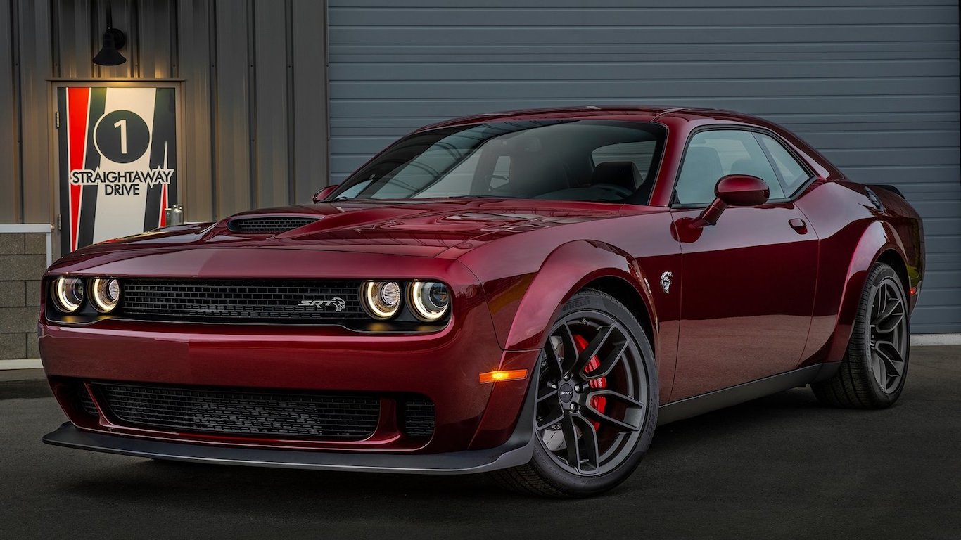 17. Dodge - @dodgeofficial - 2.1m