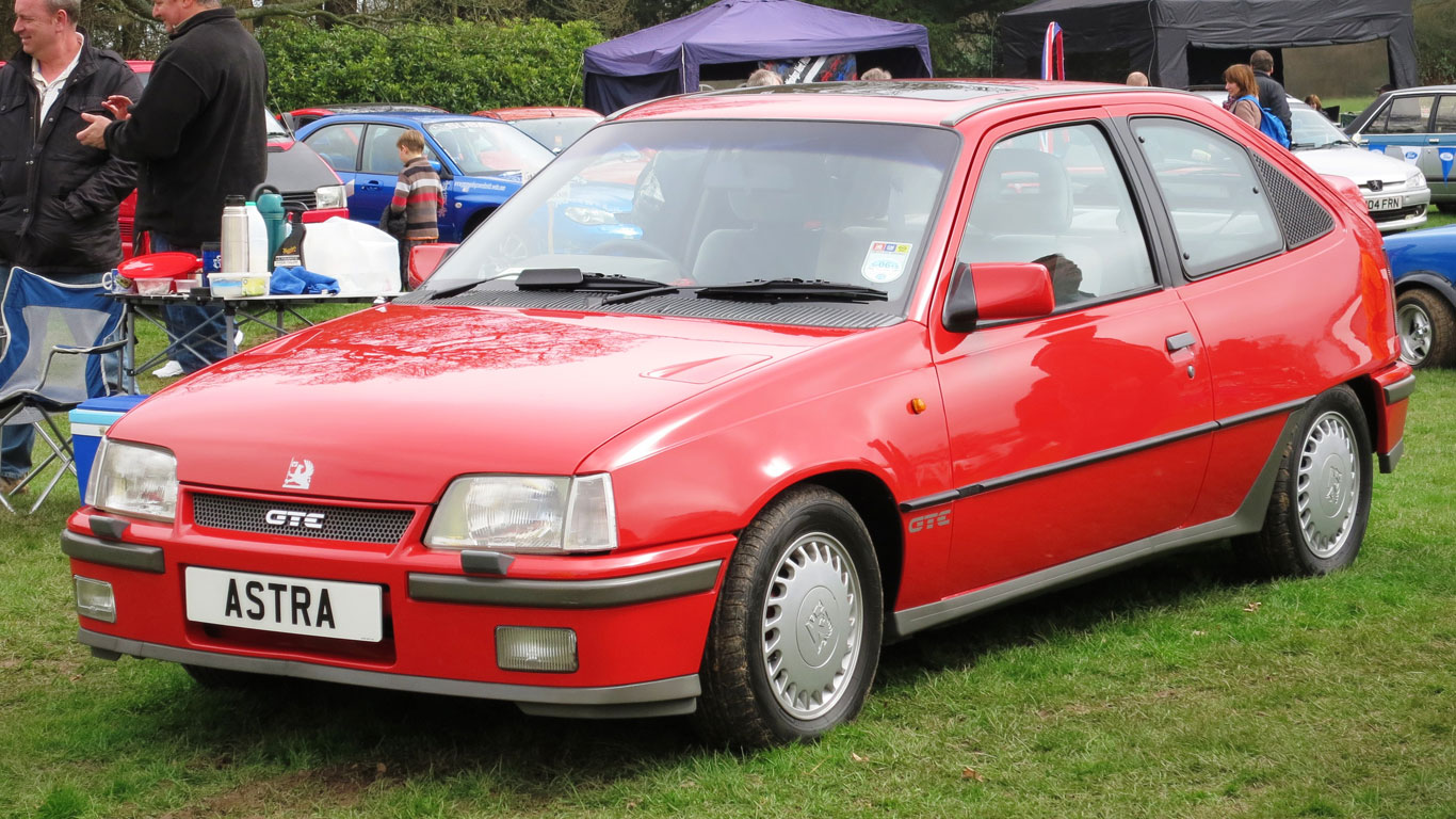 Ford vs. Vauxhall: retro hot hatch showdown