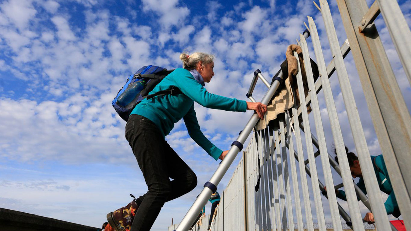 Greenpeace protesters have boarded a ship carrying diesel Volkswagens