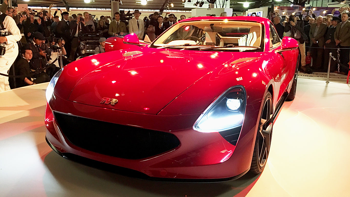 New TVR Griffith revealed at Goodwood Revival