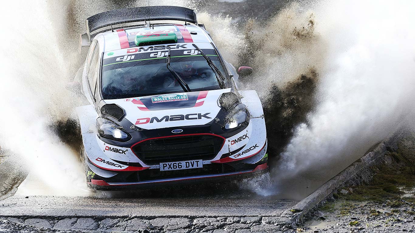 Elfyn Evans Wales Rally GB 2017