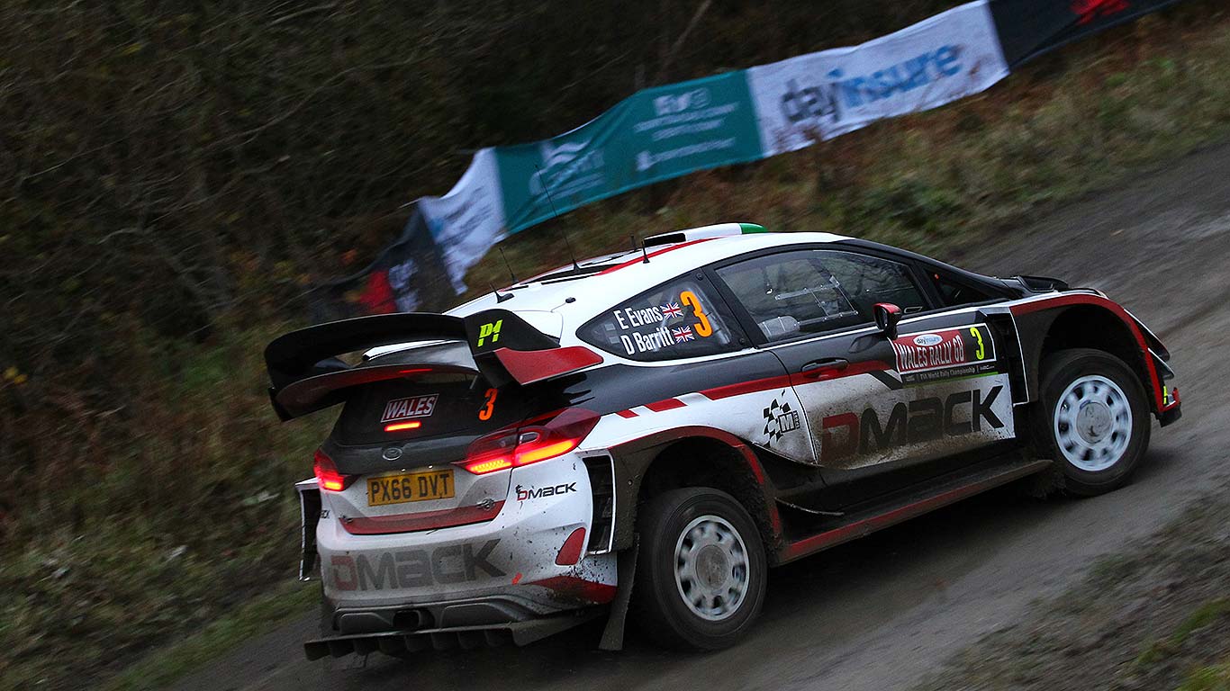 Elfyn Evans Wales Rally GB 2017