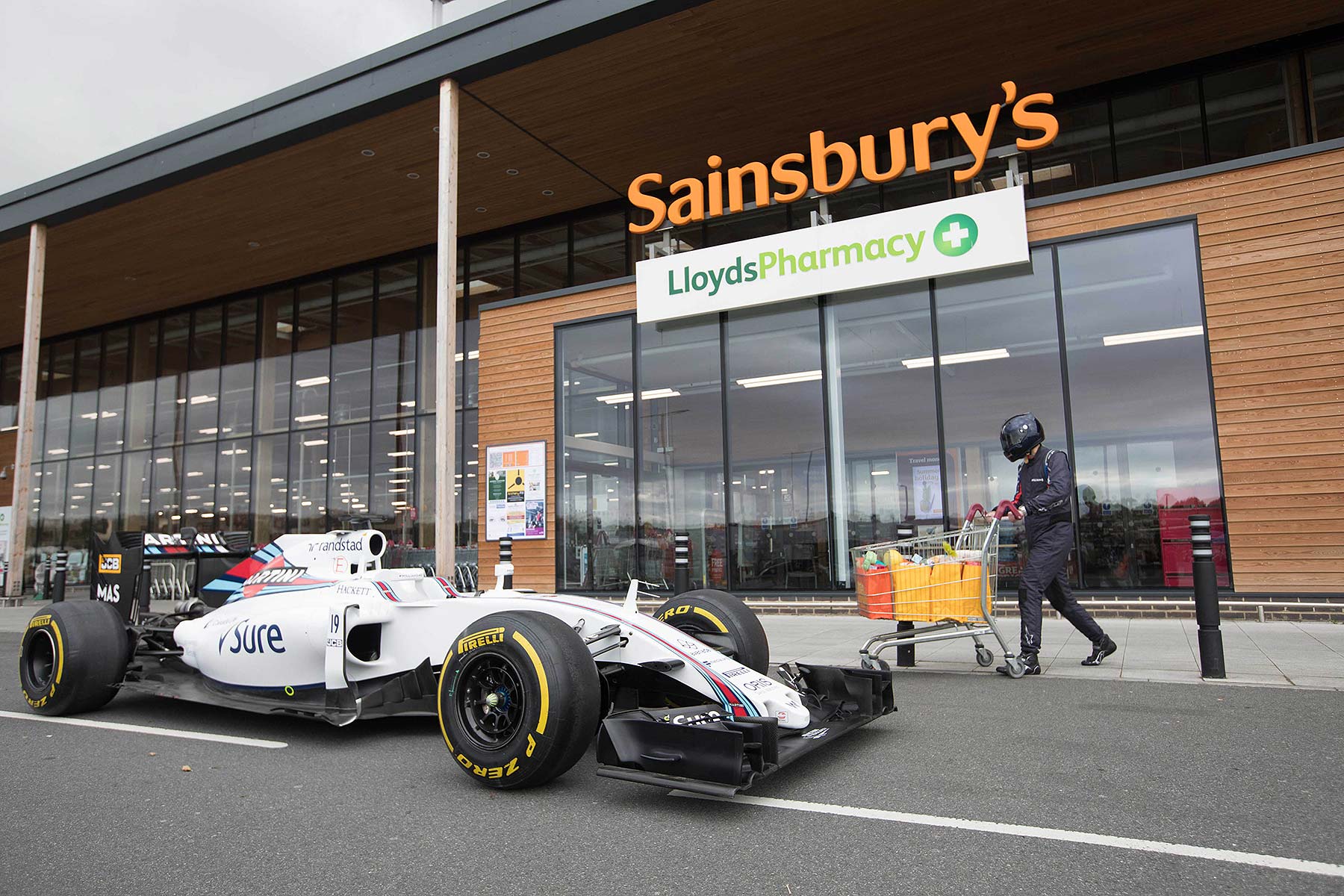 Williams F1 and Sainsbury's