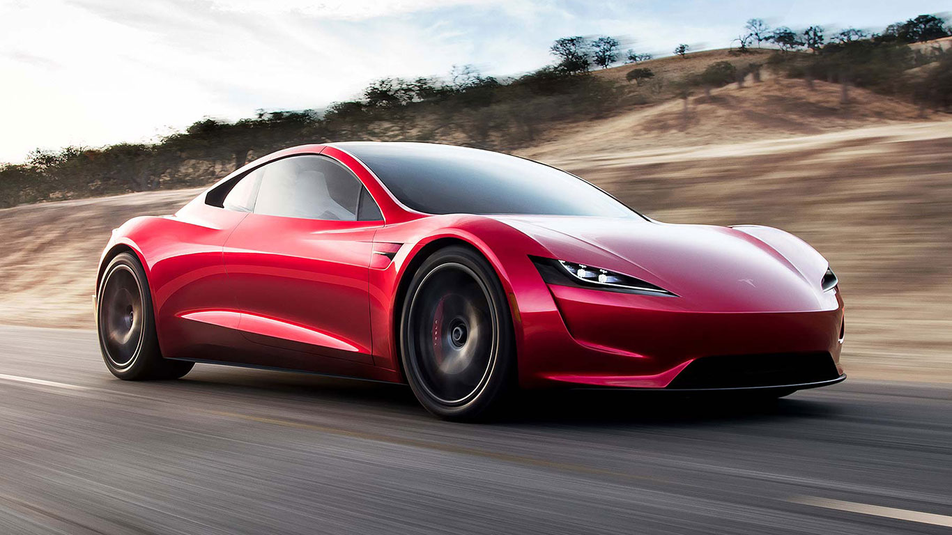 New Tesla hits 60mph in 1.9 seconds...