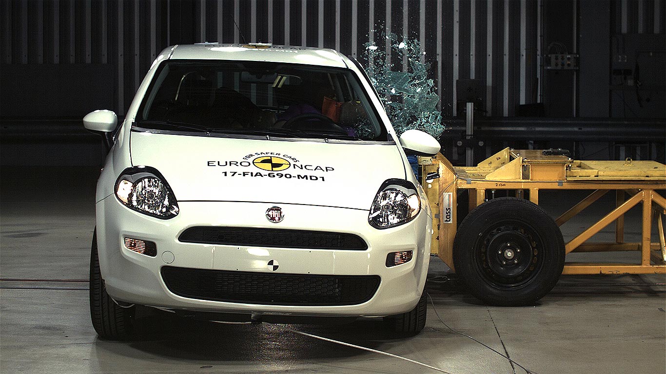 Fiat Punto 2017 crash test