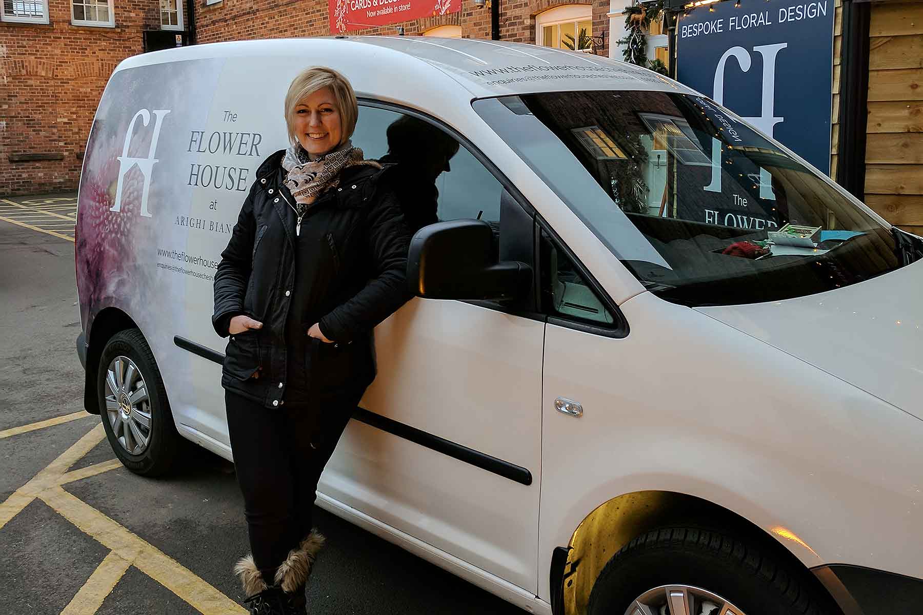 White van woman