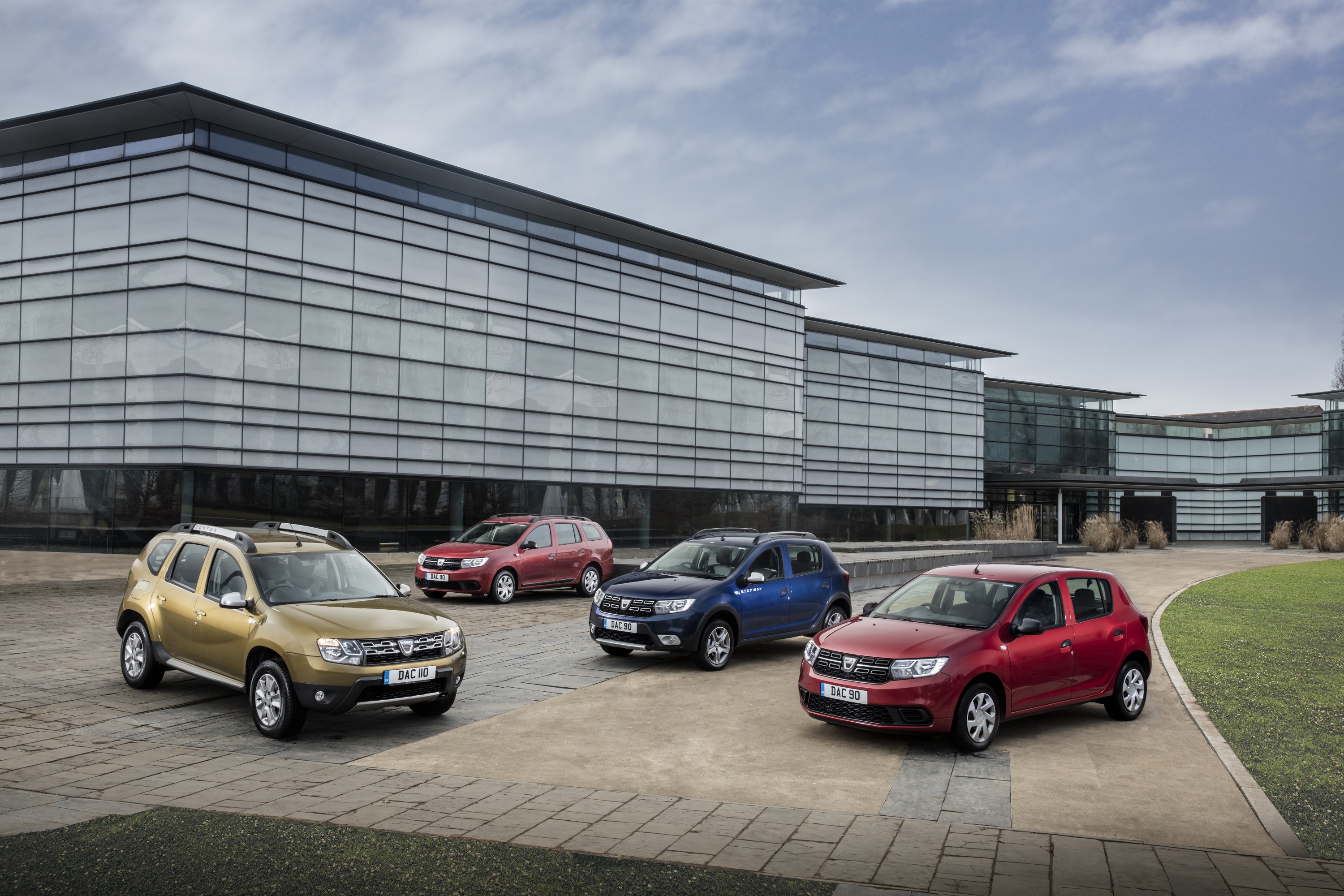 Dacia UK range