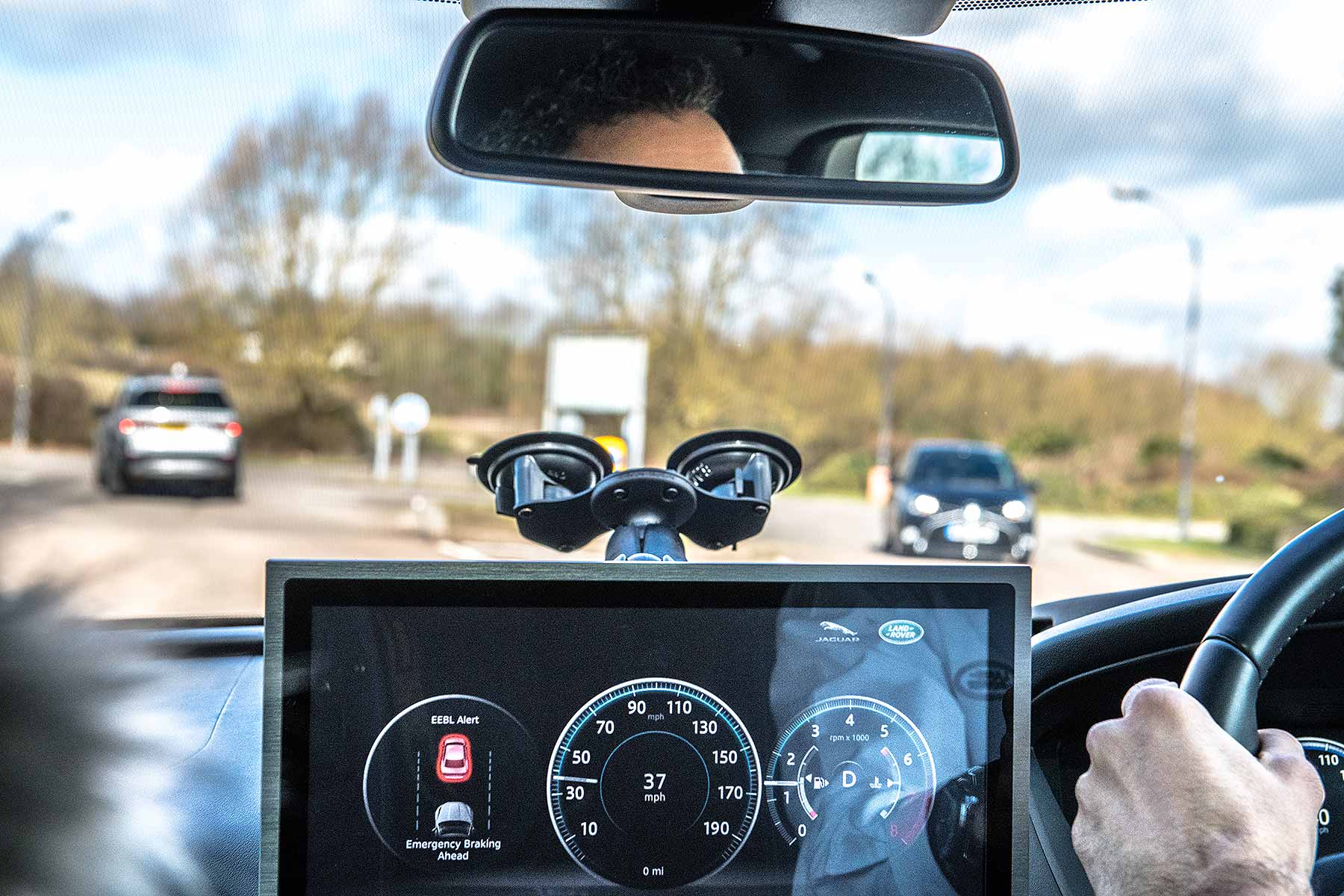 Self-driving Jaguar Land Rovers in Milton Keynes