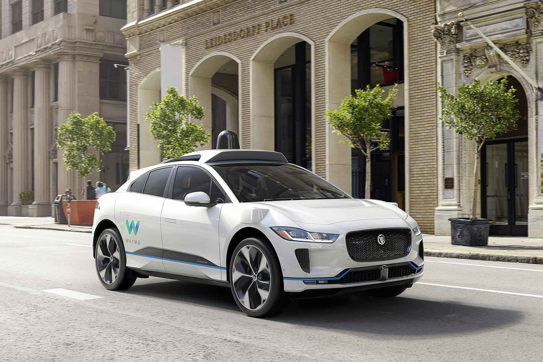 Waymo Jaguar I-Pace self-driving EV