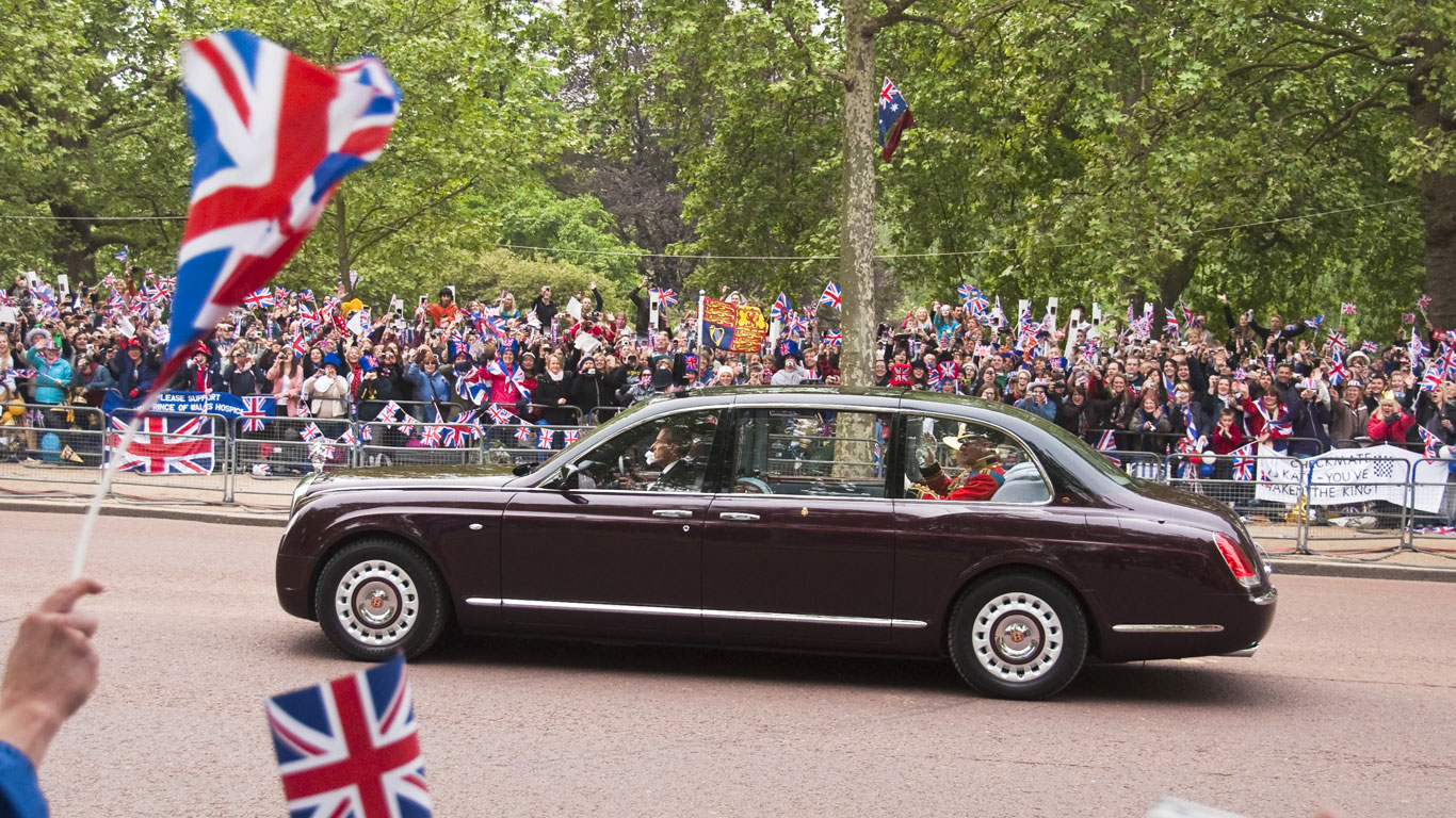 Royal wedding cars of the world