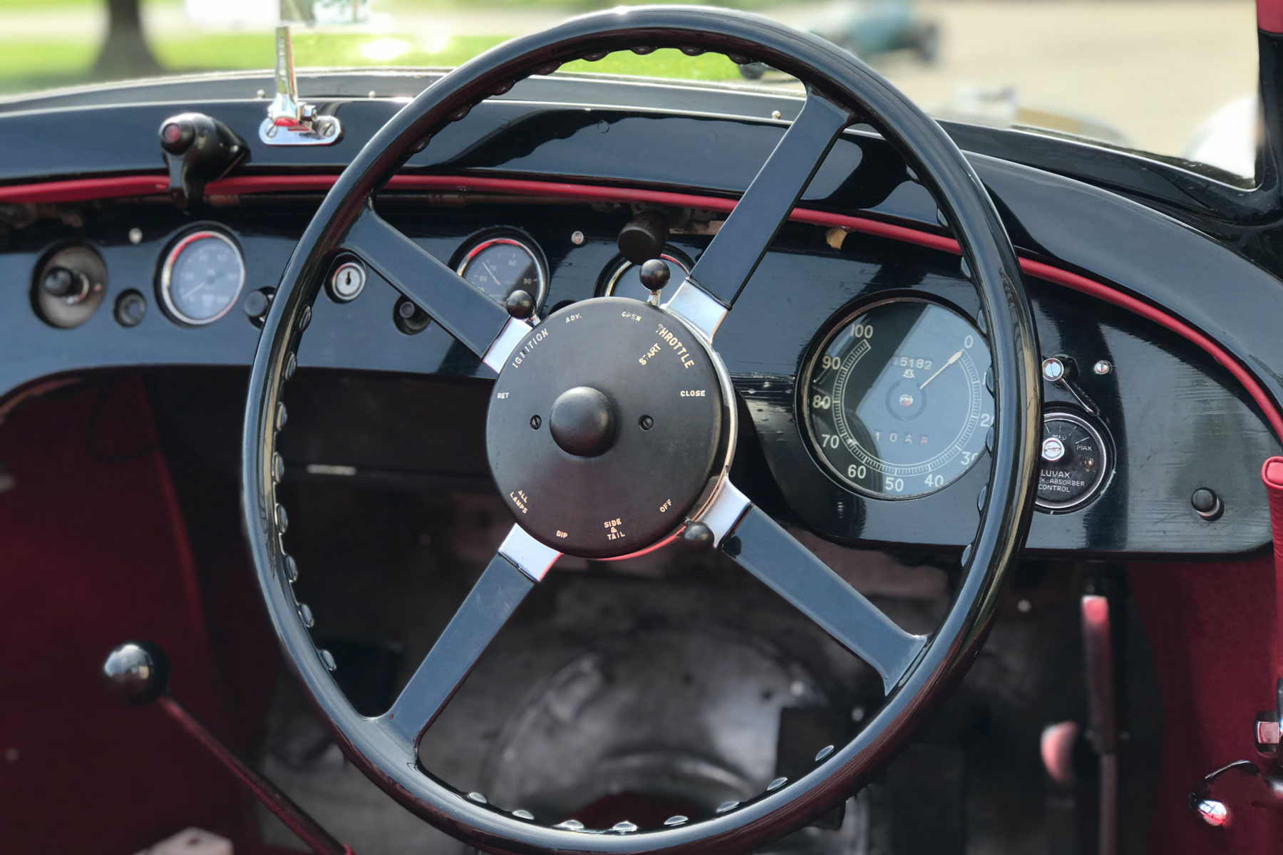 Alvis 4.3-Litre dashboard