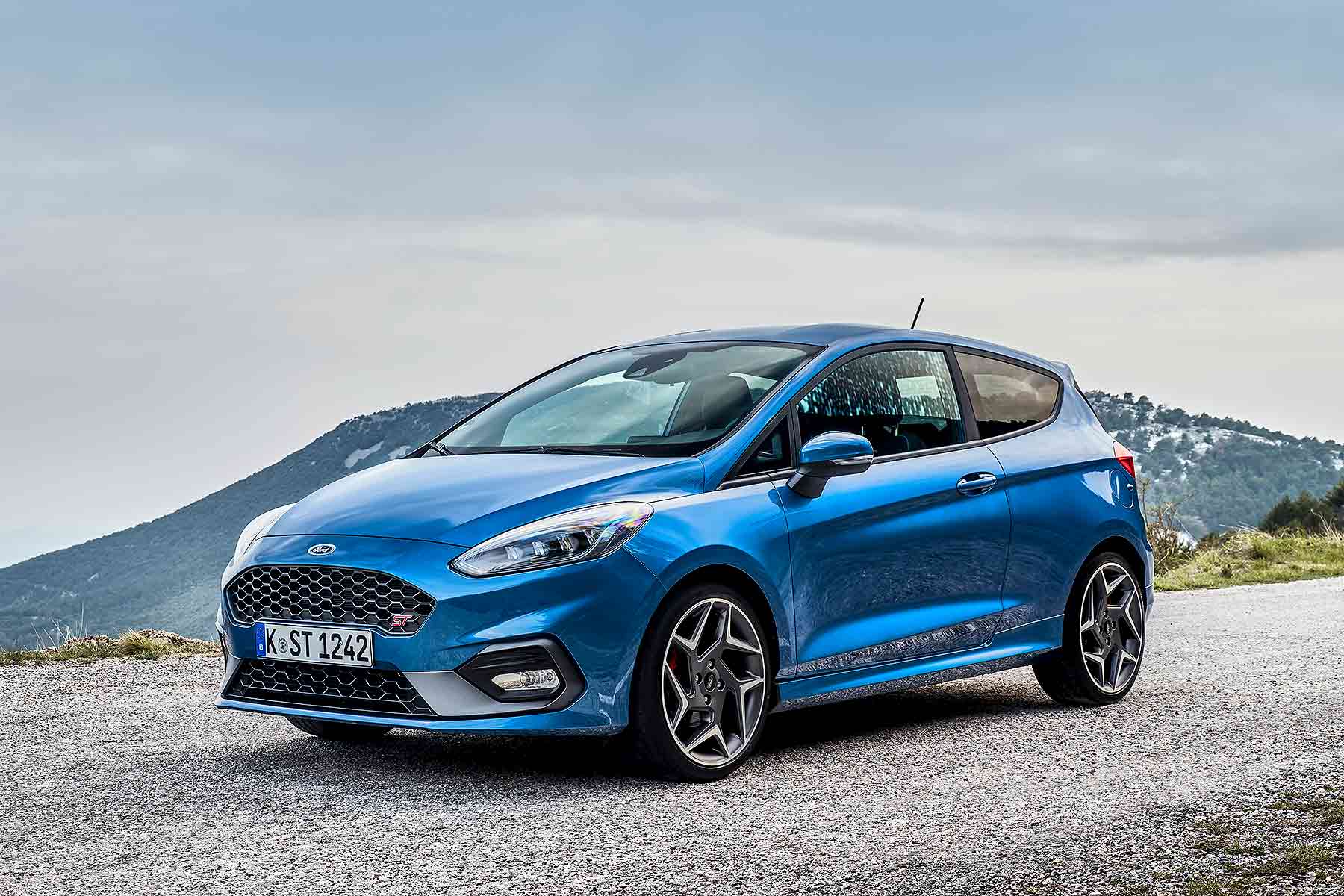 2018 Ford Fiesta ST in Performance Blue