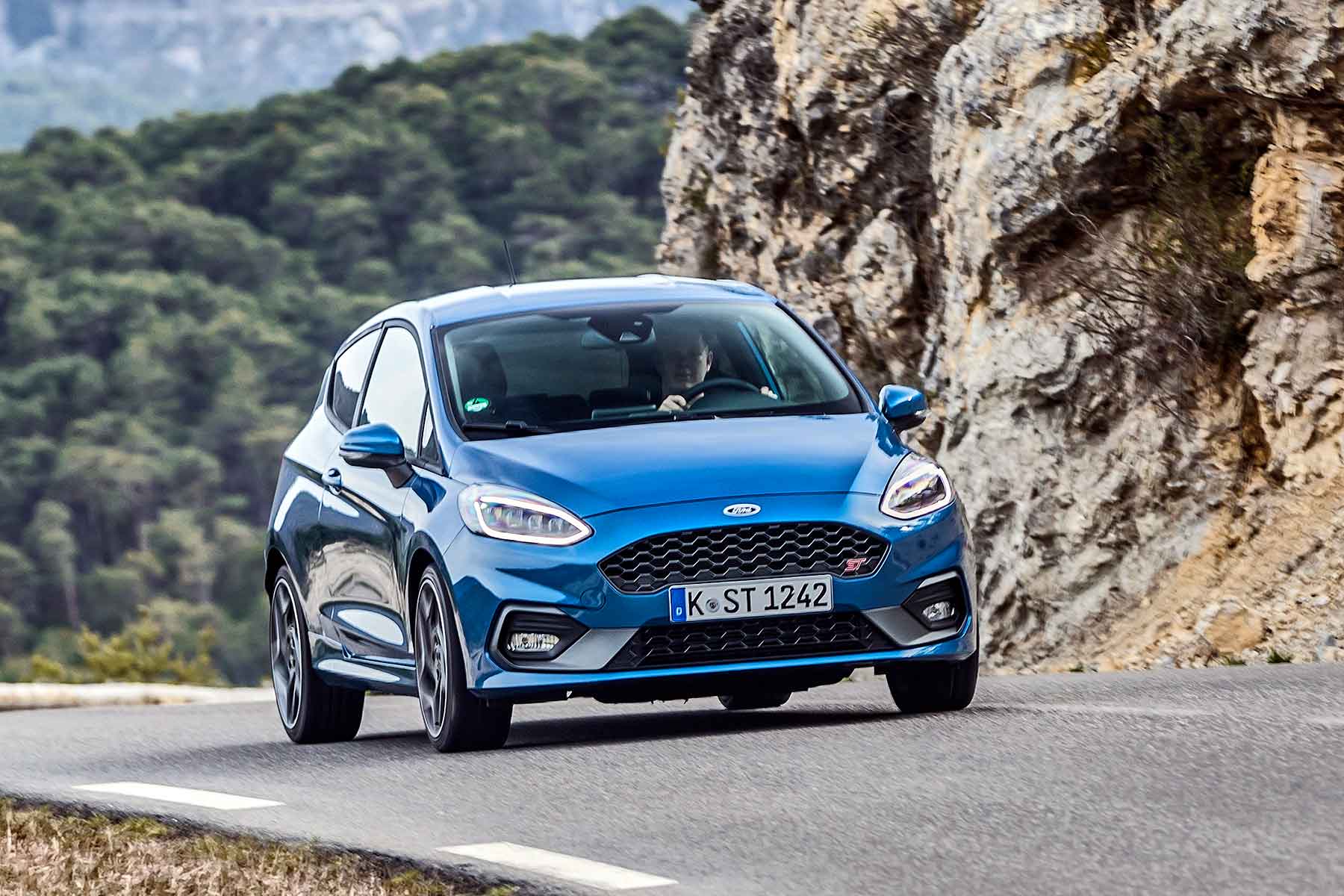 2018 Ford Fiesta ST in Performance Blue