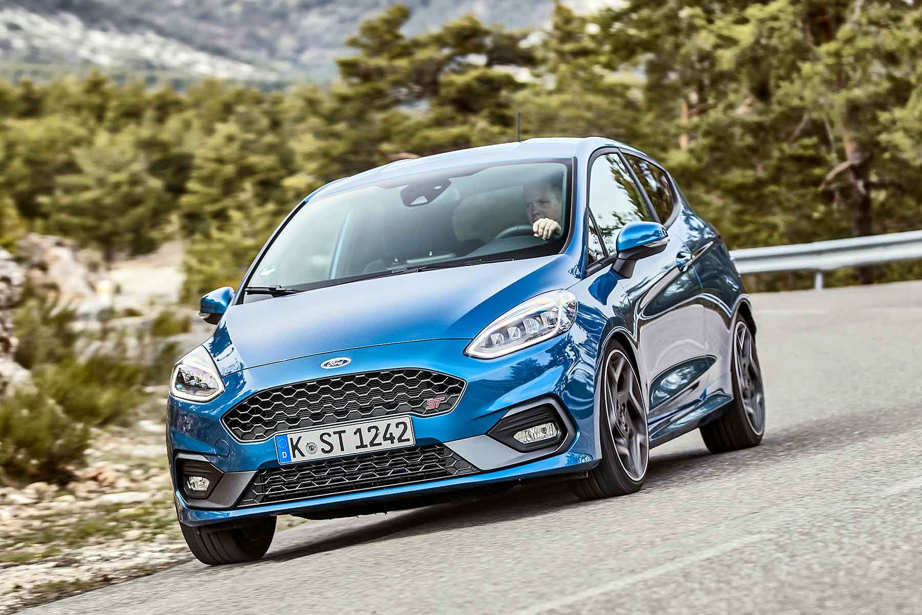 2018 Ford Fiesta ST in Performance Blue