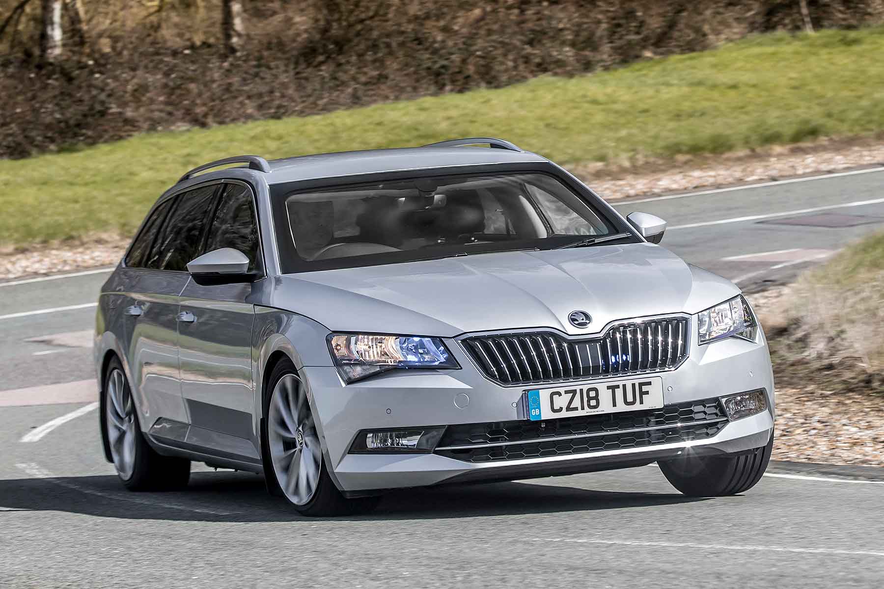 Armoured Skoda Superb