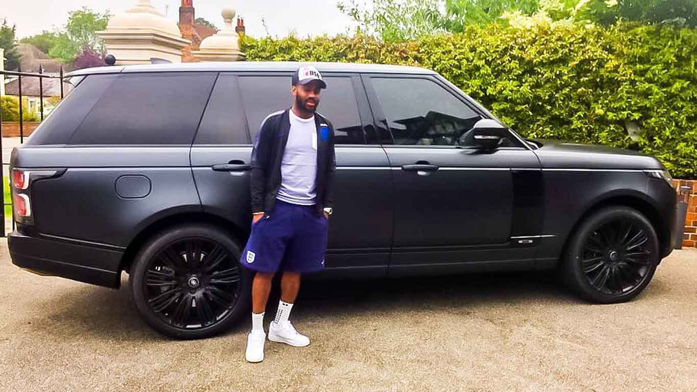 Exotic cars of the England World Cup squad