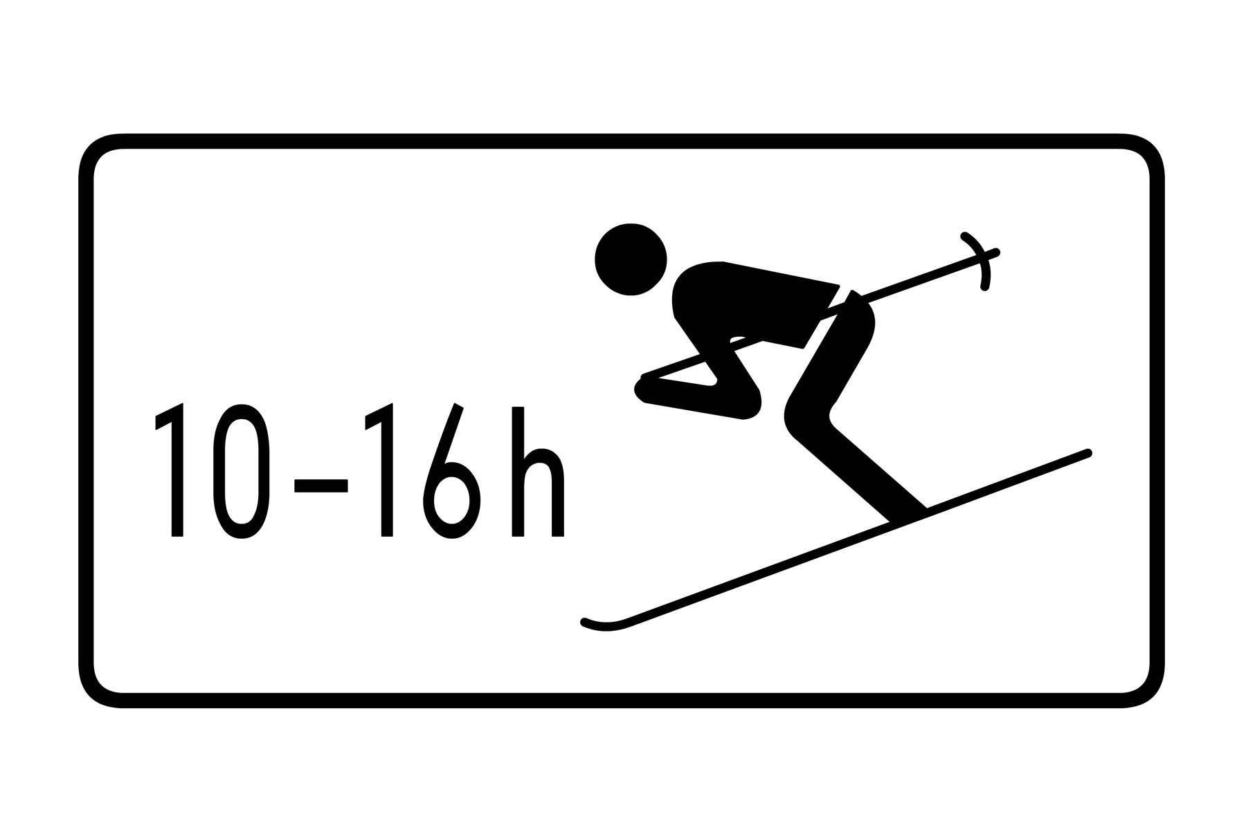 Skiers allowed to cross road Germany