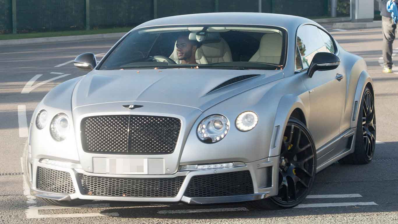 Cars of the England World Cup squad